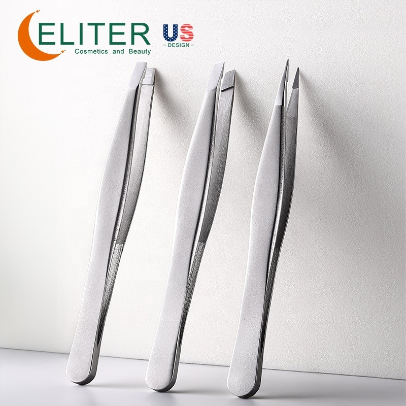Brow Shaping Tweezers Manufacturer - OEM/ODM Slant Square Point for Fine Hairs