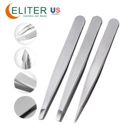 Slant Tip Tweezers Manufacturer - OEM/ODM Wholesale Point Square for Browbone