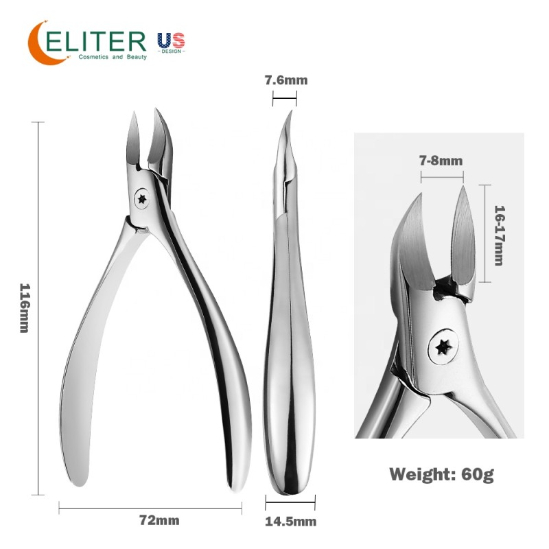 Ingrown Cuticle Nipper Manufacturer - OEM/ODM Wholesale Powder Casting Thick Toenail