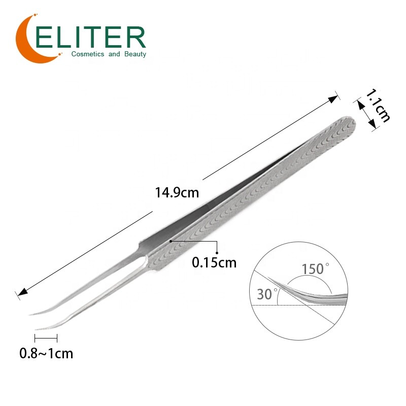 Stainless Steel Eyelash Tweezer Manufacturer - OEM/ODM Durable Precise Personalized