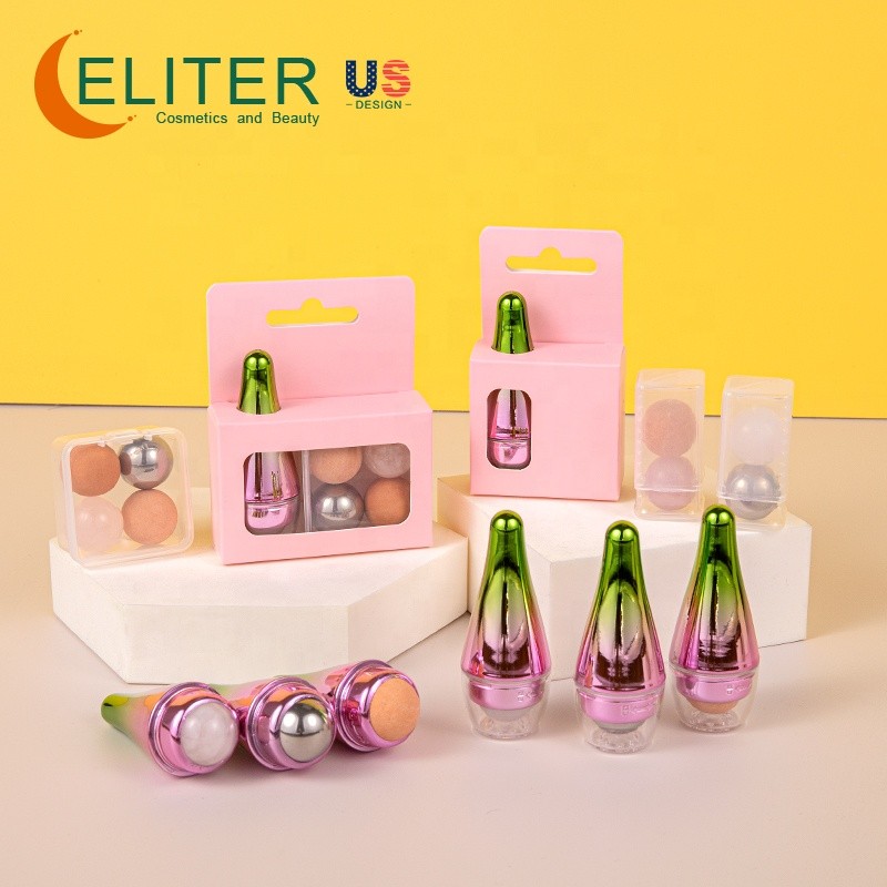 Reusable Ice Roller Manufacturer - OEM/ODM Customizable Label Metal Head Beauty Tool