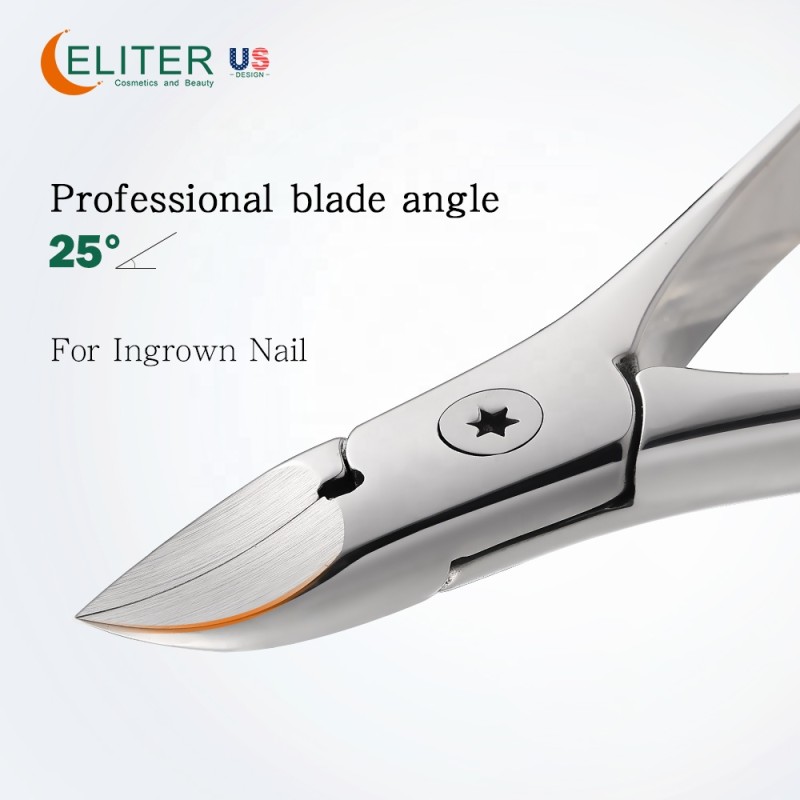 Powder Casting Cuticle Nipper Manufacturer - OEM/ODM 4Cr Steel Ingrown Toenail Clipper