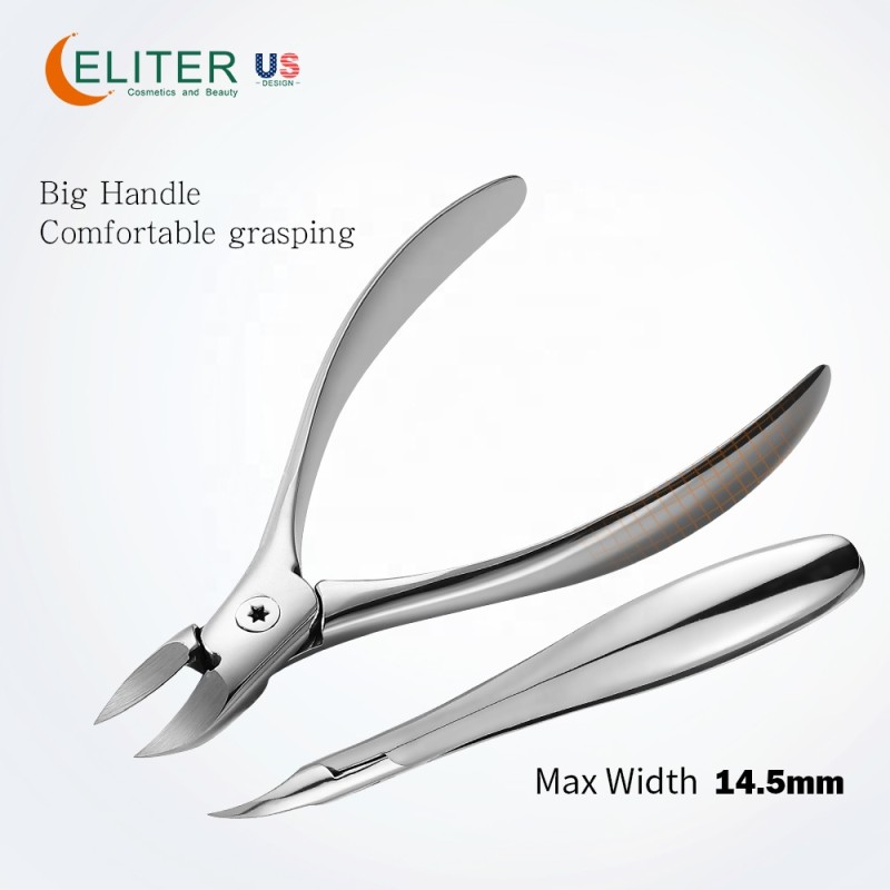 Powder Casting Cuticle Nipper Manufacturer - OEM/ODM 4Cr Steel Ingrown Toenail Clipper