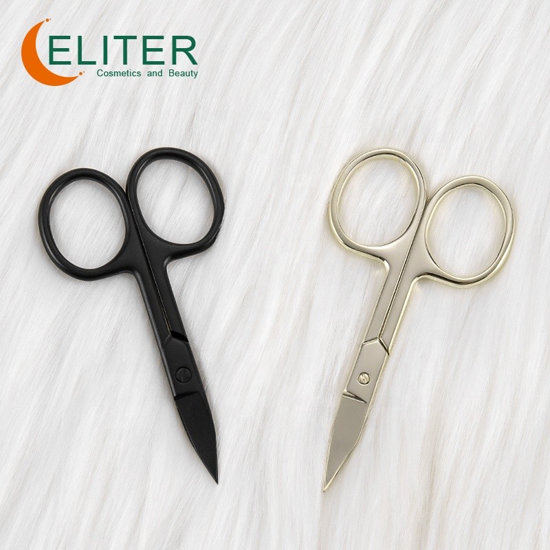 Beauty Manicure Scissors Manufacturer - OEM/ODM Hot Sell Black Golden Stainless Steel