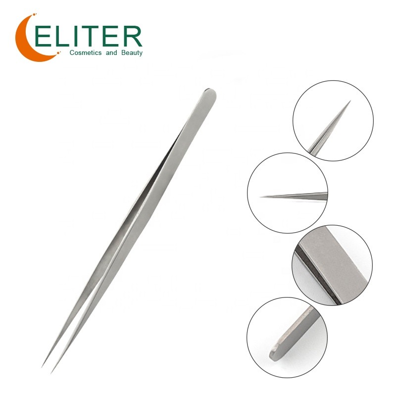 Titanium Eyelash Tweezers Manufacturer - OEM/ODM Straight Curved Custom Grip Kit