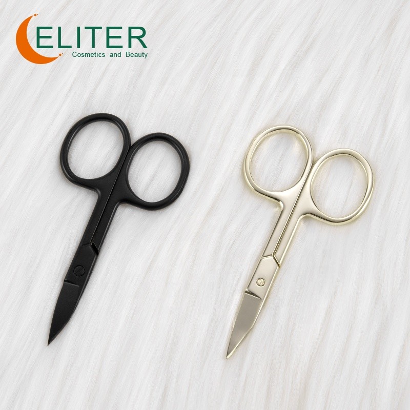 Beauty Manicure Scissors Manufacturer - OEM/ODM Hot Sell Black Golden Stainless Steel
