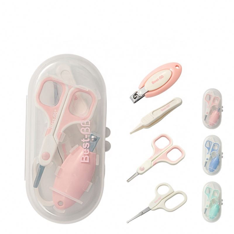 Baby Hygiene Kit Manufacturer - OEM/ODM Hot Sell 4 in 1 Pink Blue Green Nail