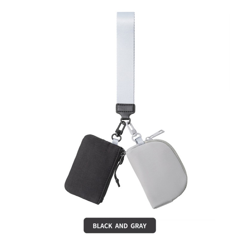 Wristlet Pouch Supplier - Mini Unisex Fashion Pouch with Key Chain