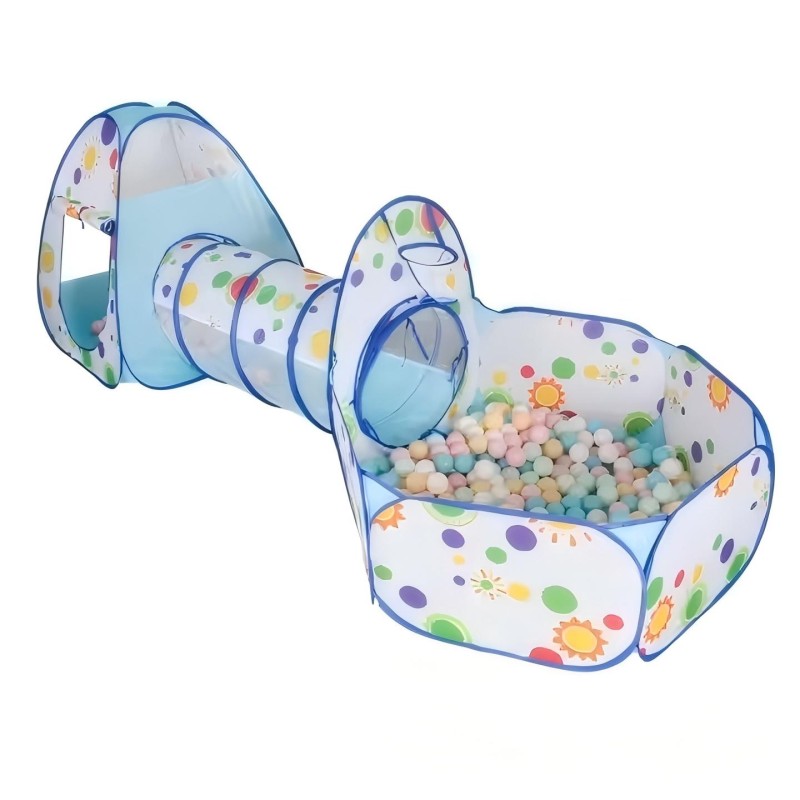 Sports Toy Factory - Wholesale 3 in 1 Fabric Play Tent with Ball Pool