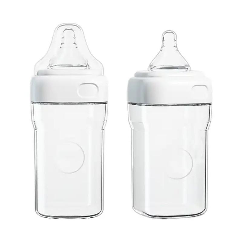 Baby Feeder Factory - Latest Square Wide Neck BPA Free Bottle