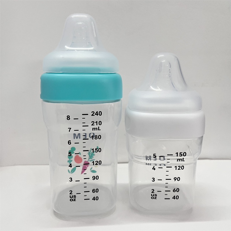 Baby Feeder Factory - Latest Square Wide Neck BPA Free Bottle