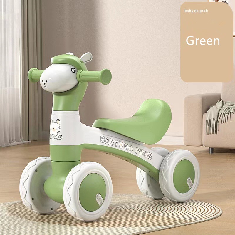 Balance Bike Supplier - Hot Sale Four Wheel Light Music Scooter