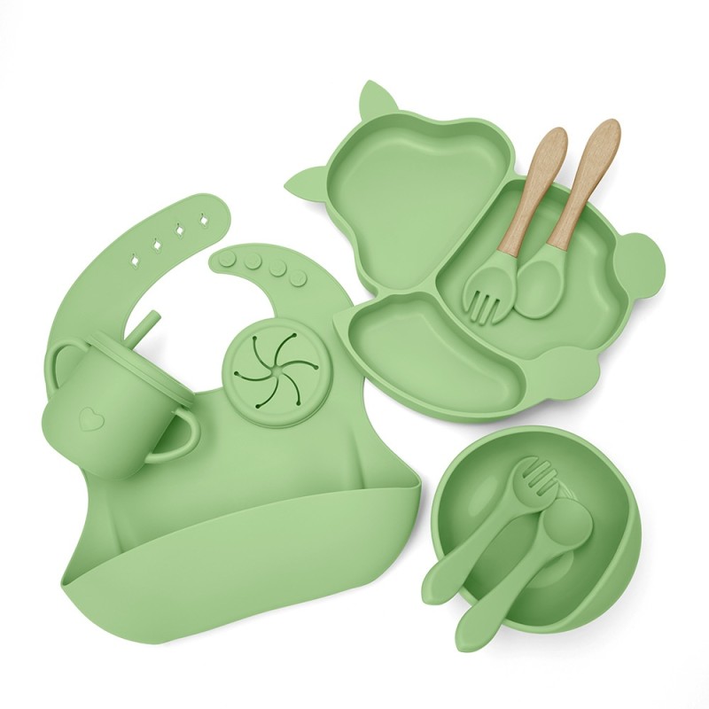 Tableware Set Factory - Food Grade Anti Fall Silicone Dinner Plate