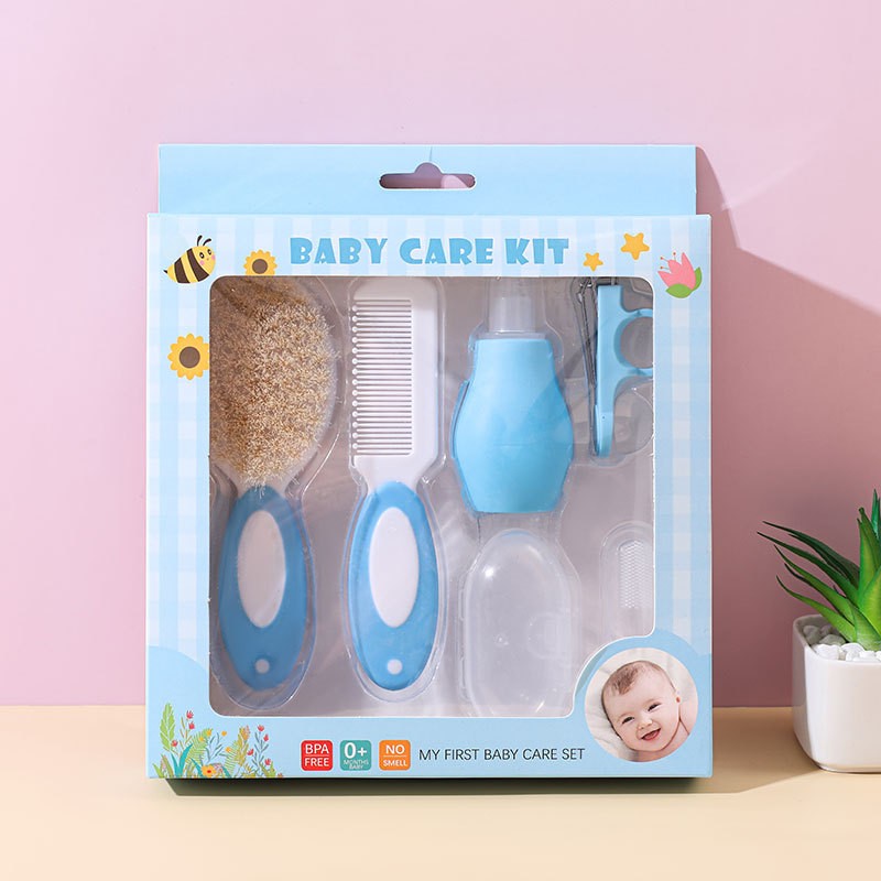Baby Gift Set Factory - Plastic Material with Finger Toothbrush