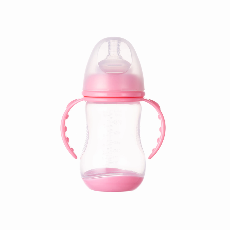 Baby Feeder Supplier - Wide Neck Plastic with Base and Handle