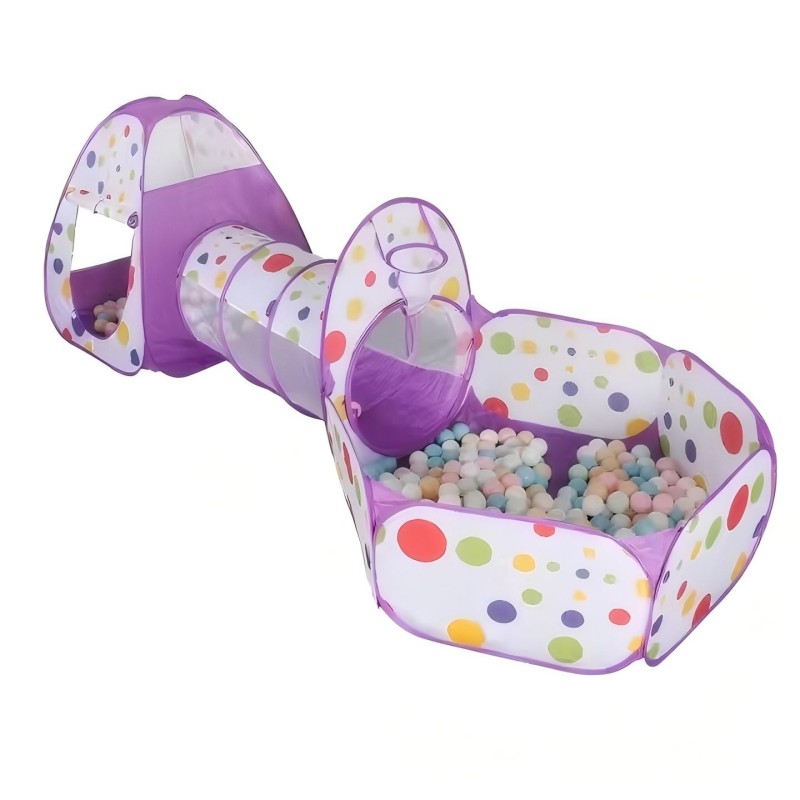 Sports Toy Factory - Wholesale 3 in 1 Fabric Play Tent with Ball Pool