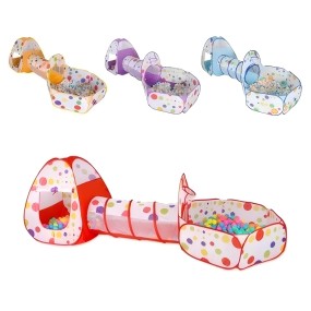 Sports Toy Factory - Wholesale 3 in 1 Fabric Play Tent with Ball Pool