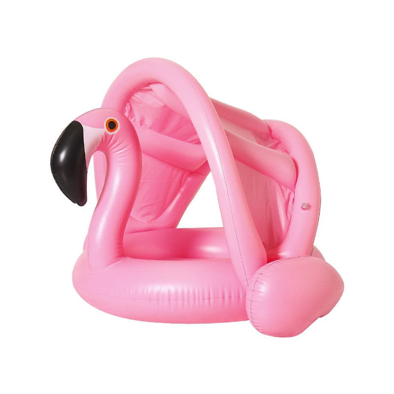 Baby Bath Set Factory - Hot Sale Cartoon Swim Float with Canopy