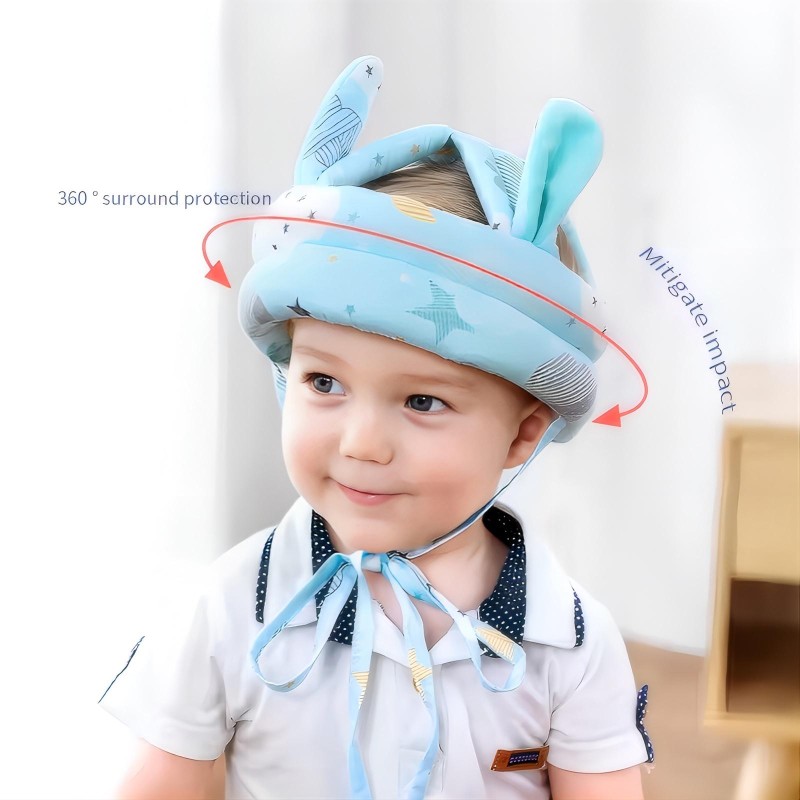 Baby Helmet Manufacturer - Adjustable Cotton Newborn Protective Cap
