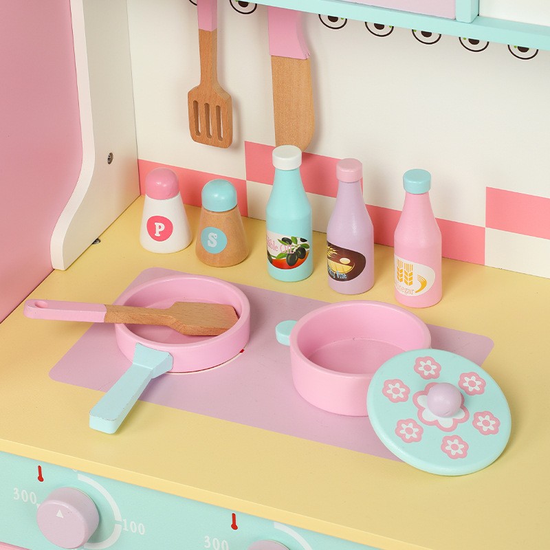 Educational Toy Factory - Montessori DIY Fridge Kitchen Role Playing