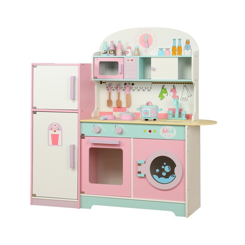 Educational Toy Factory - Montessori DIY Fridge Kitchen Role Playing