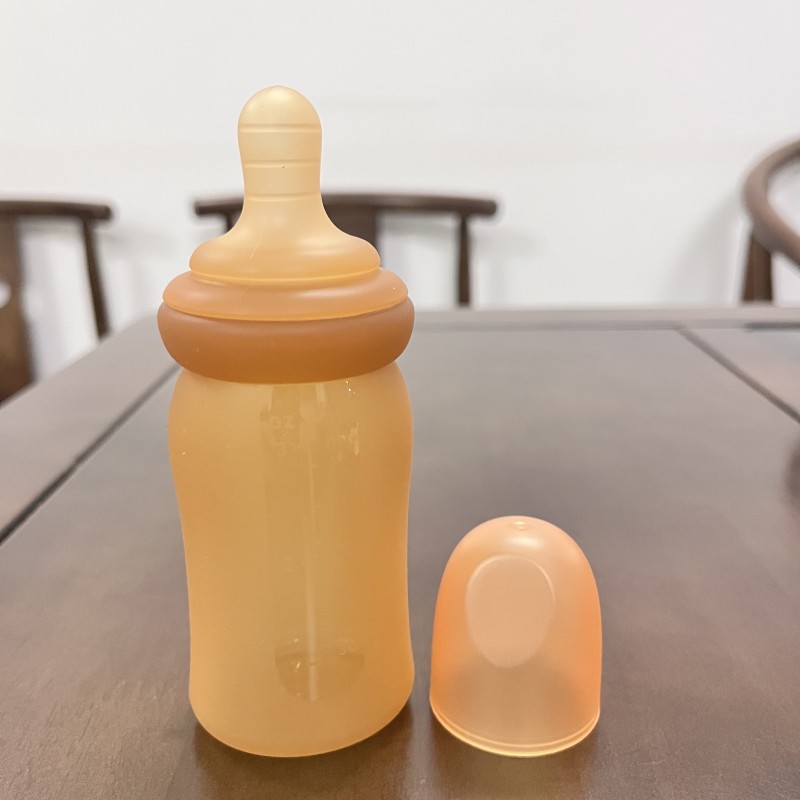 Spoon Feeder Manufacturer - Food Grade Liquid Silicone 2 in 1 Bottle