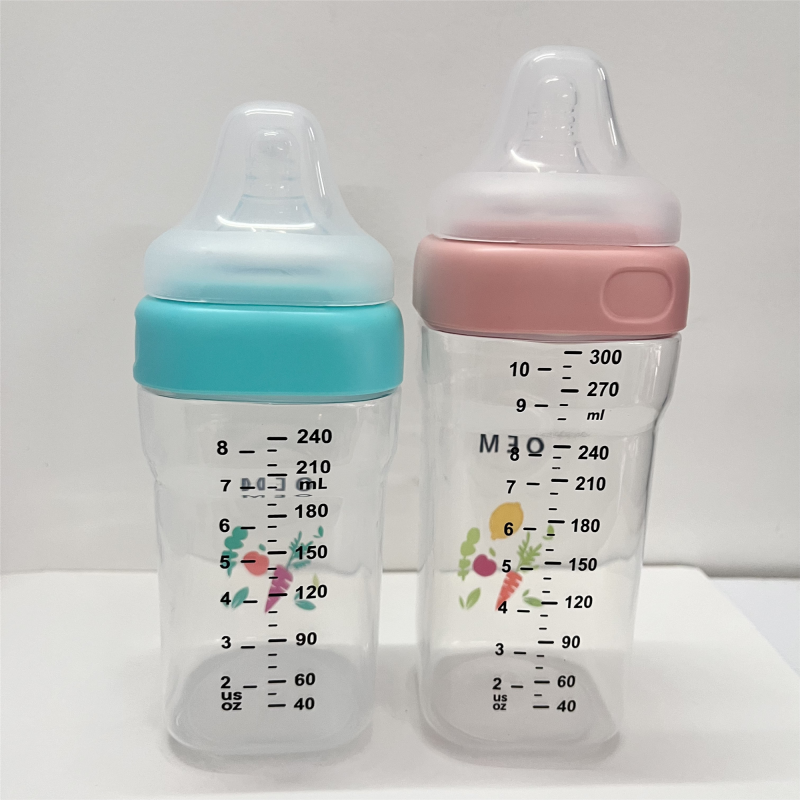 Baby Feeder Factory - Latest Square Wide Neck BPA Free Bottle