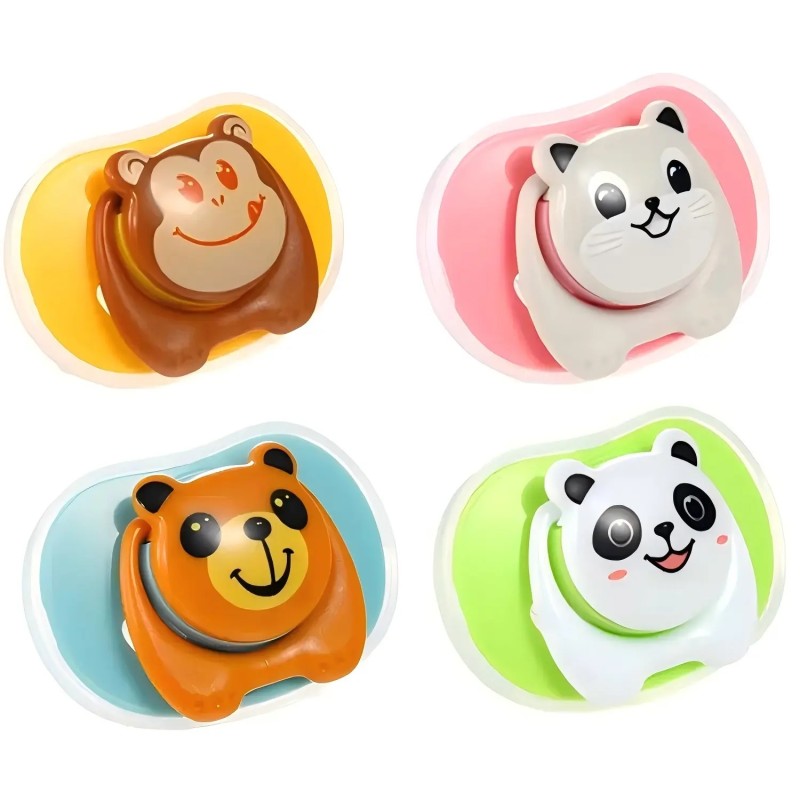 Baby Pacifiers Supplier - Cartoon Funny High Quality with Cover