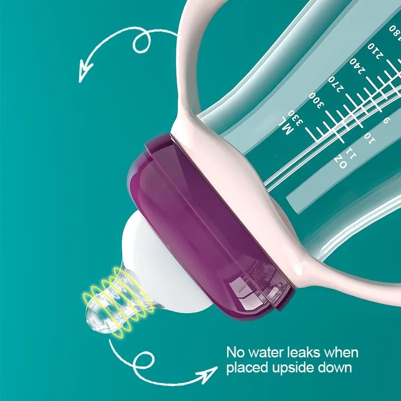 Milk Bottle Factory - Large Capacity 160-330ml Anti Fall BPA Free