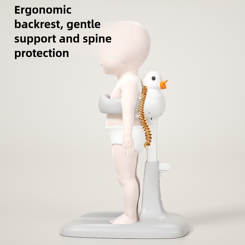 Baby Shower Tower Supplier - Portable Duck Shaped Folding Bath Support