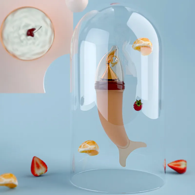 Feeding Bottle Supplier - BPA Free PP Material with Training Spoon