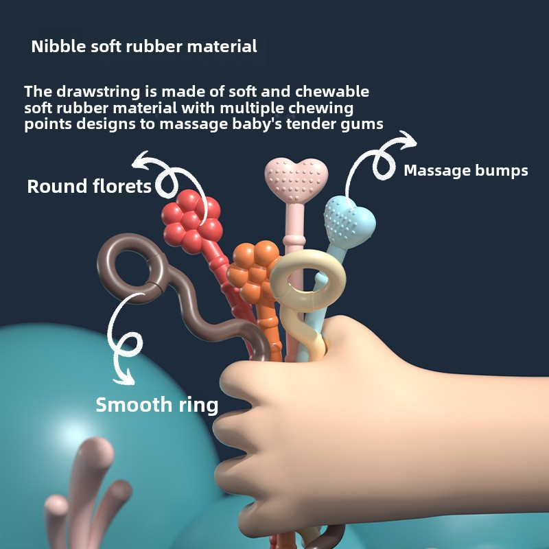 Baby Toy Manufacturer - Early Education Swan Pumping Lala Pull String