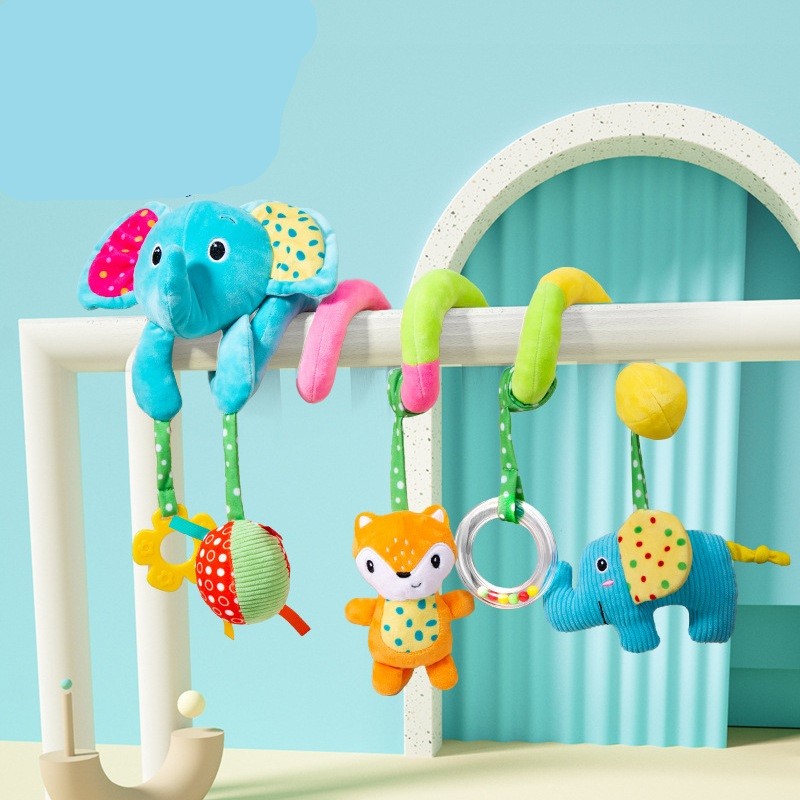 Soft Toy Manufacturer - Hot Selling Cute Lion Elephant Hanging Bed