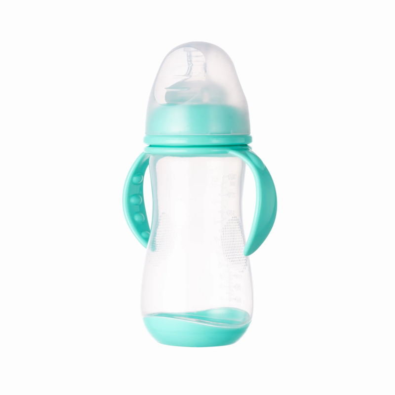 Baby Feeder Supplier - Wide Neck Plastic with Base and Handle