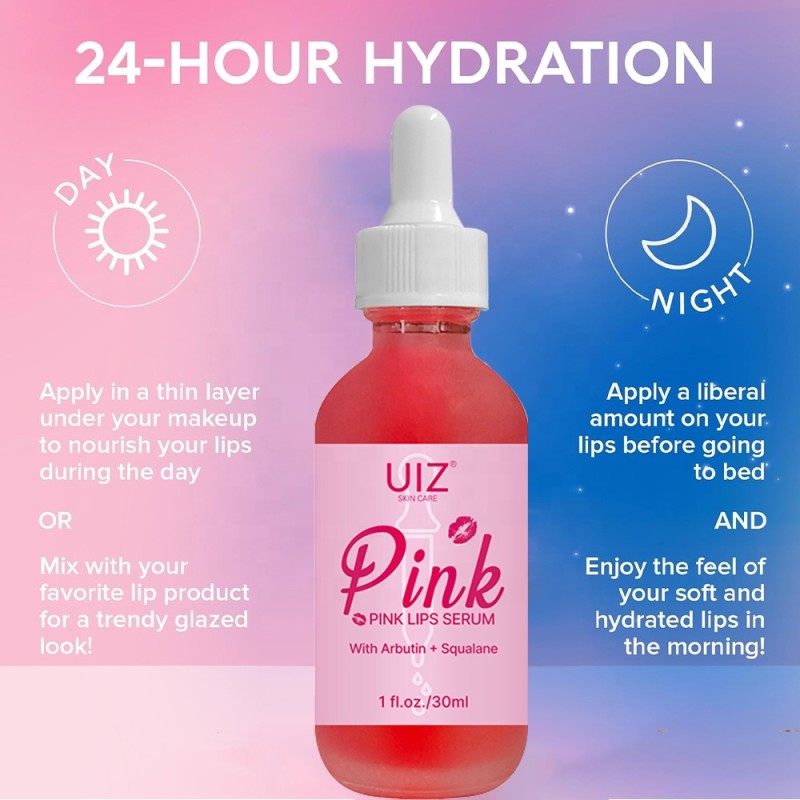 Lip Serum Factory - Uiz Pink with Arbutin Squalane Lighten