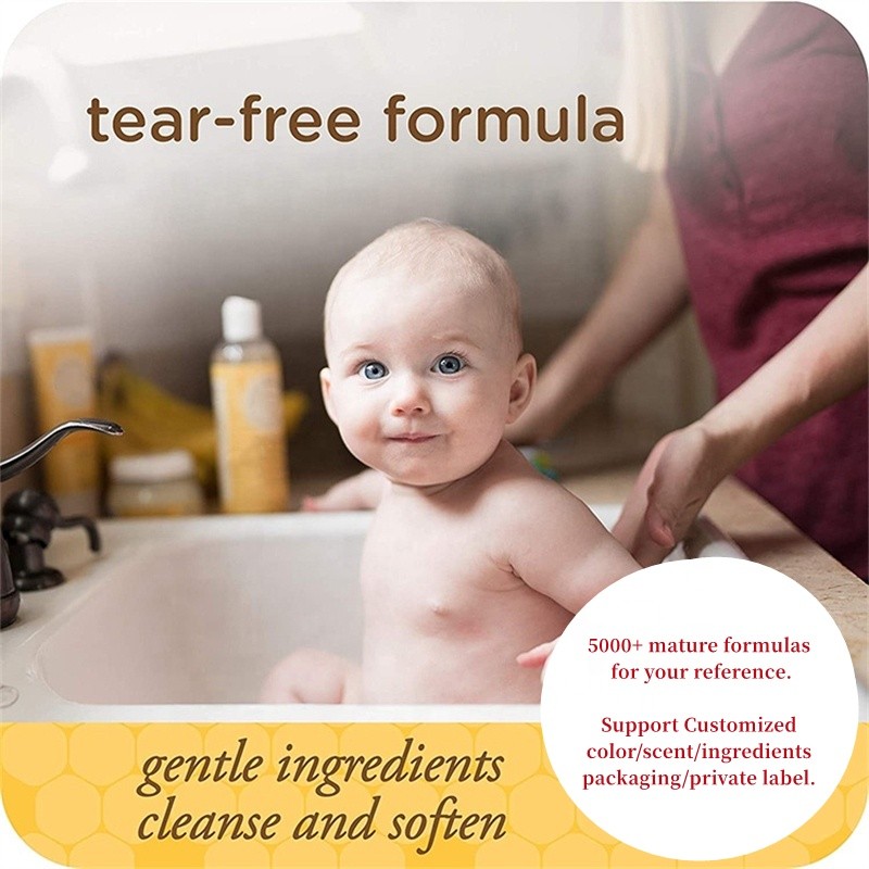 Baby Shampoo Manufacturer - Rice Lavender Soy Protein Tear-Free