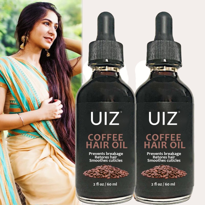 Hair Oil Supplier - Natural Coffee Prevents Breakage Smooth