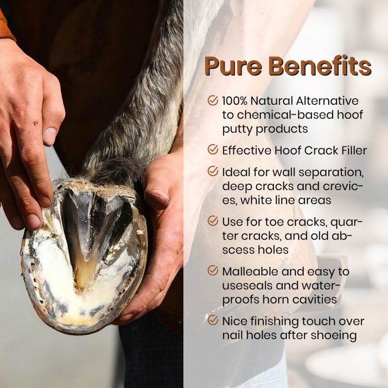 Hoof Wax Factory - Coconut Oil Beeswax Moisturizing Repair