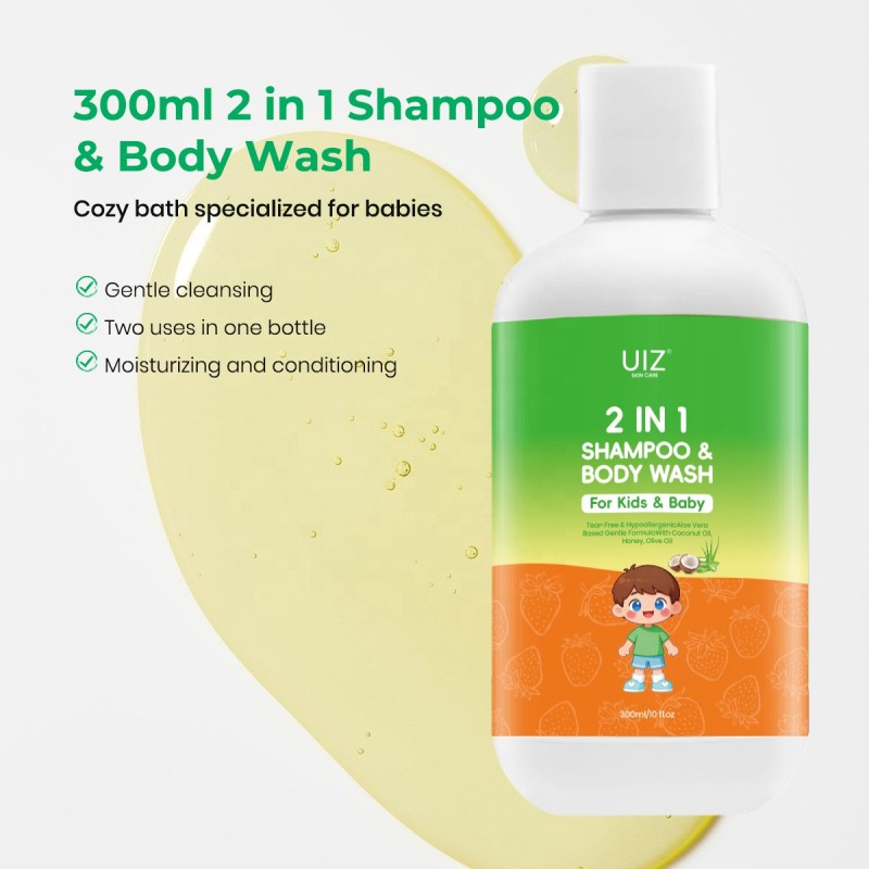 Baby Bath Supplier - Natural Hair Body Wash Shampoo Moisturizing