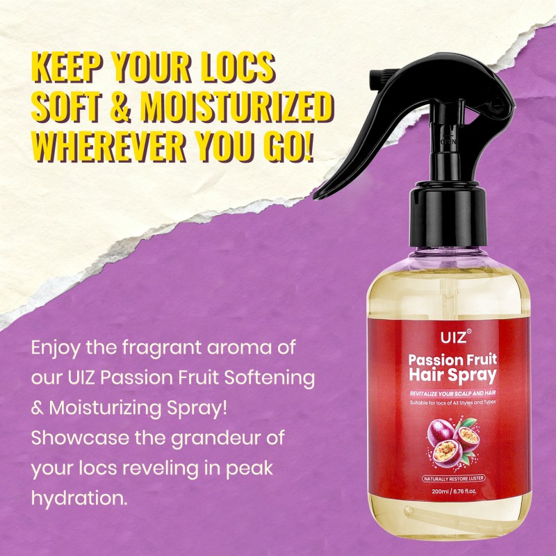 Hair Moisturizer Spray Factory - Passion Fruit Daily Dreadlocks Braids