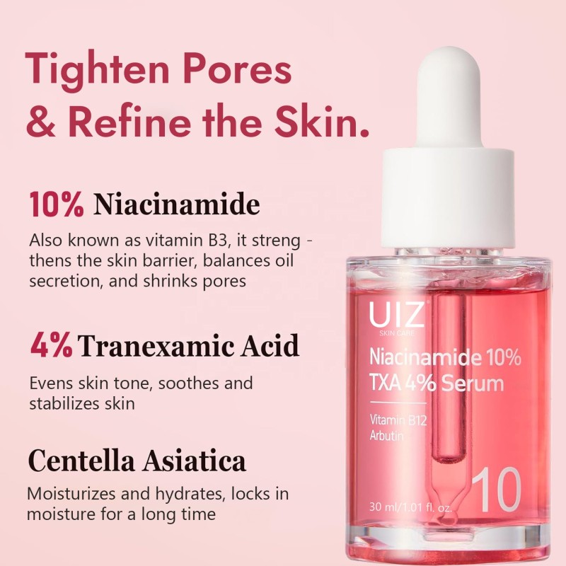 Niacinamide Serum Supplier - OEM ODM 10% TXA 4% Brightening