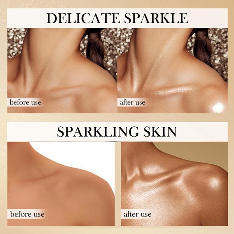 Body Bronzer Manufacturer - Melted Butter Glitter Highlighter Glow