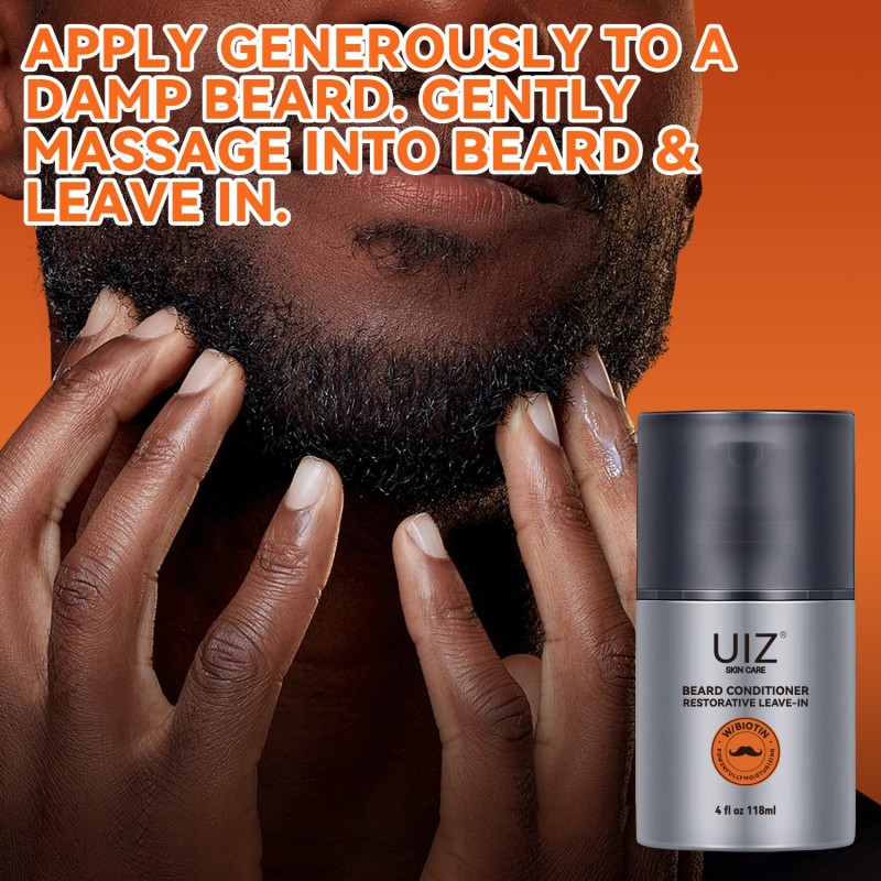 Beard Conditioner Factory - Leave-In Soften Reduces Frizz Hydration