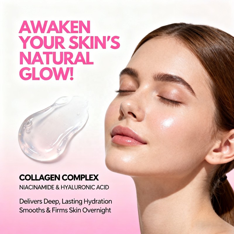 Overnight Mask Supplier - Collagen Elasticity Hydration Sleep Mask