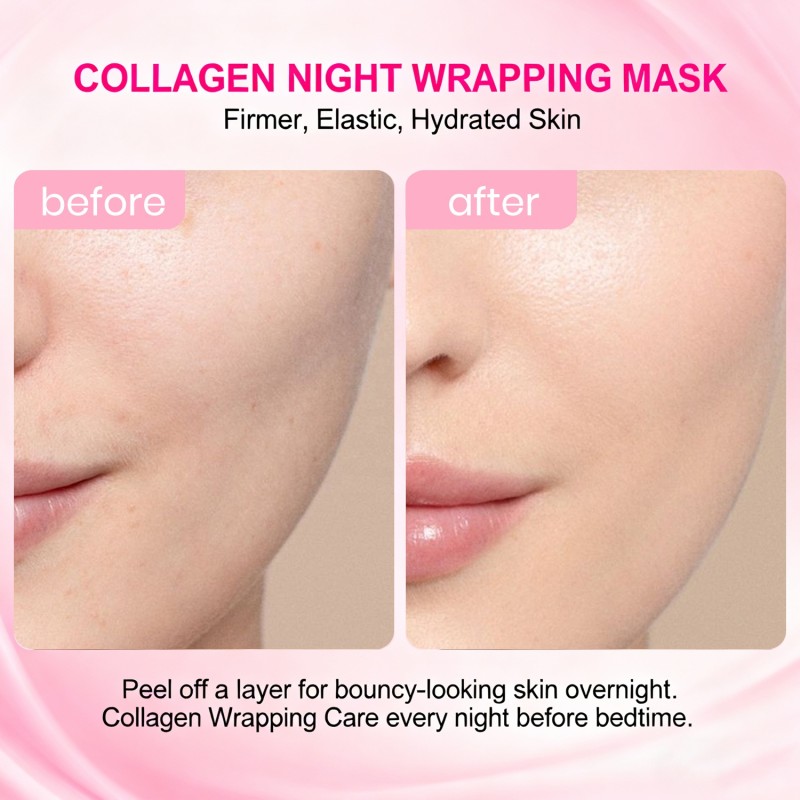 Overnight Mask Supplier - Collagen Elasticity Hydration Sleep Mask
