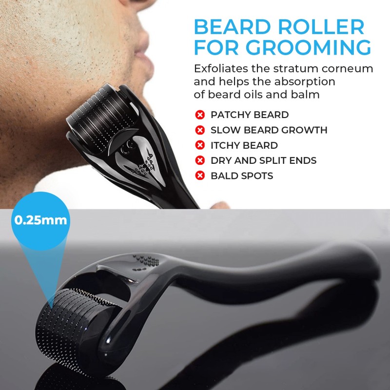 Beard Growth Kit Supplier - Private Label Oil Balm Wood Comb Kit