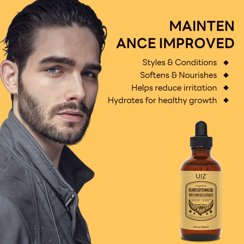 Beard Oil Supplier - Argan Jojoba Frizz Control Nourishing