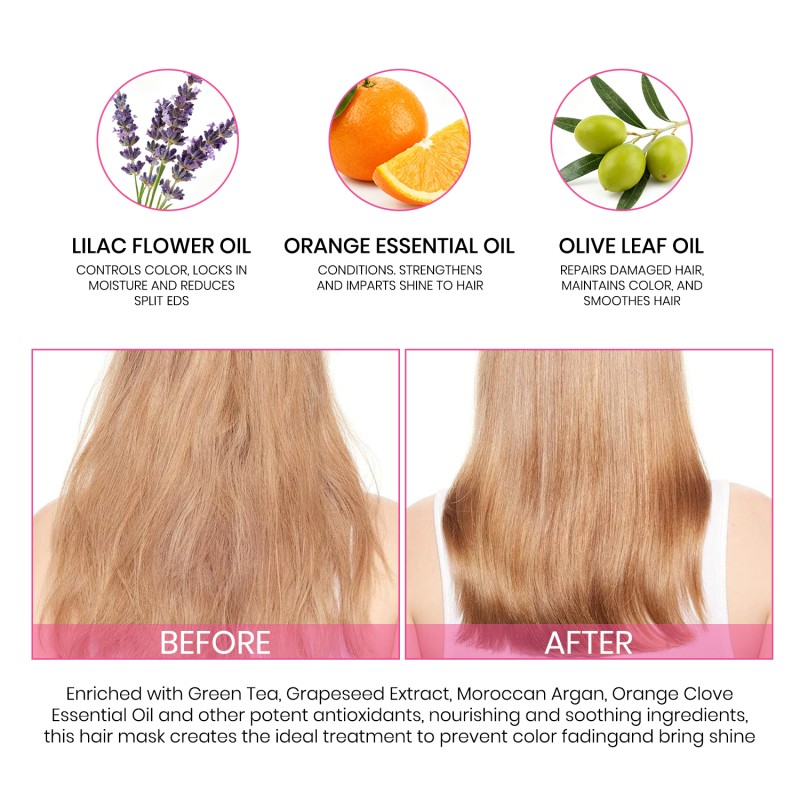 Color Fixing Mask Factory - Private Label Hydrating Lock Protect