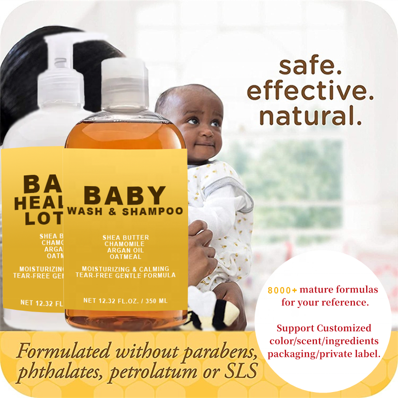 2 in 1 Baby Gel Supplier - Moisturizing Soothing Shampoo Body Wash