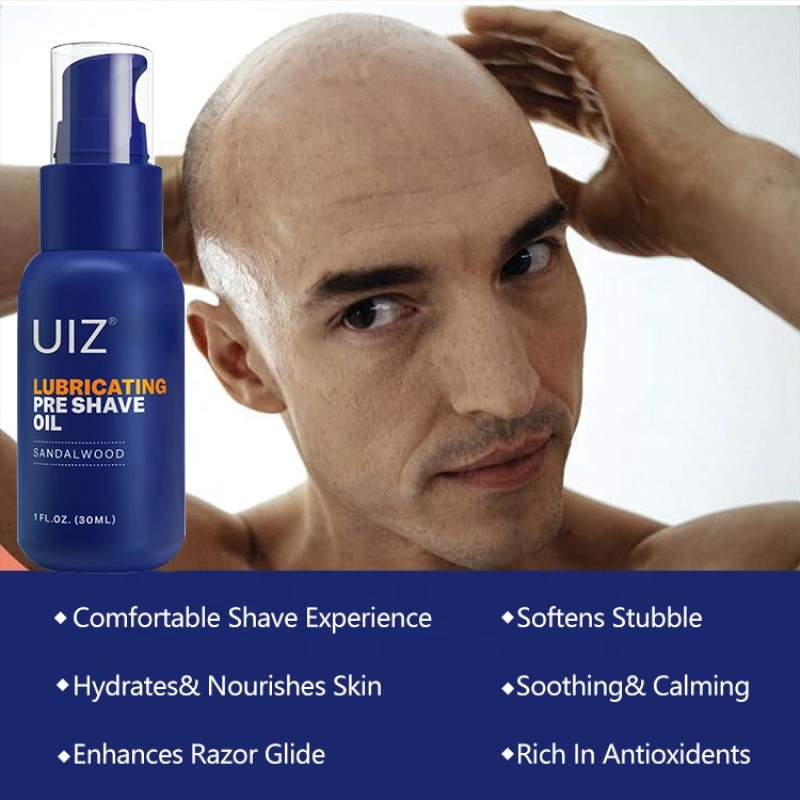 Pre Shave Oil Factory - Sandalwood Reduce Nicks Cuts Softens